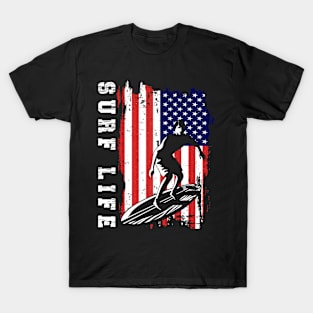 Surfing Life T Shirt For Women Men T-Shirt